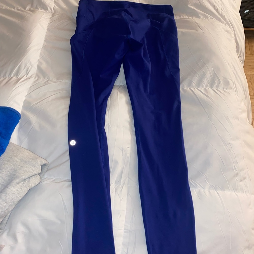 Blue Lululemon Leggings - Size 8